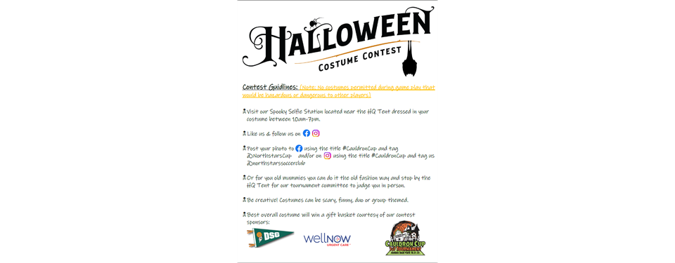 Costume Contest Info