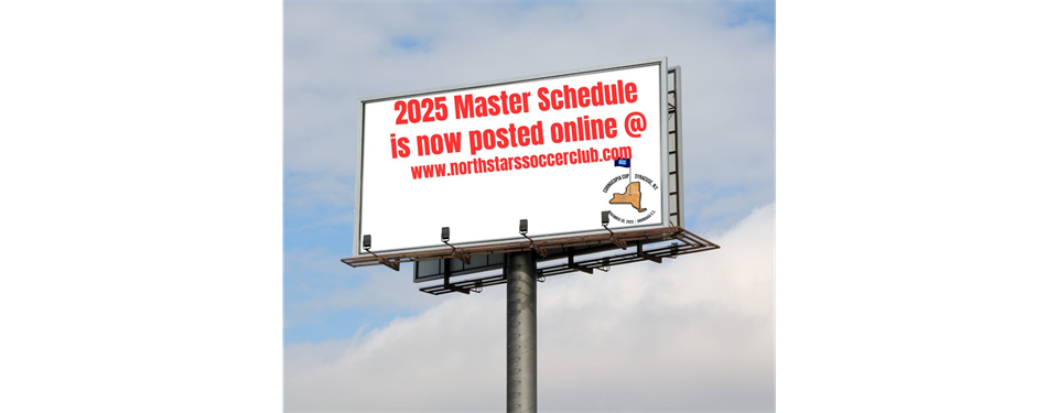 2025 Futsal Tournament Master Schedule now available